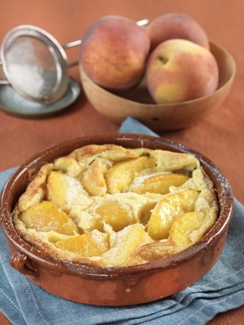 Clafoutis aux pêches Clafoutis aux pêches