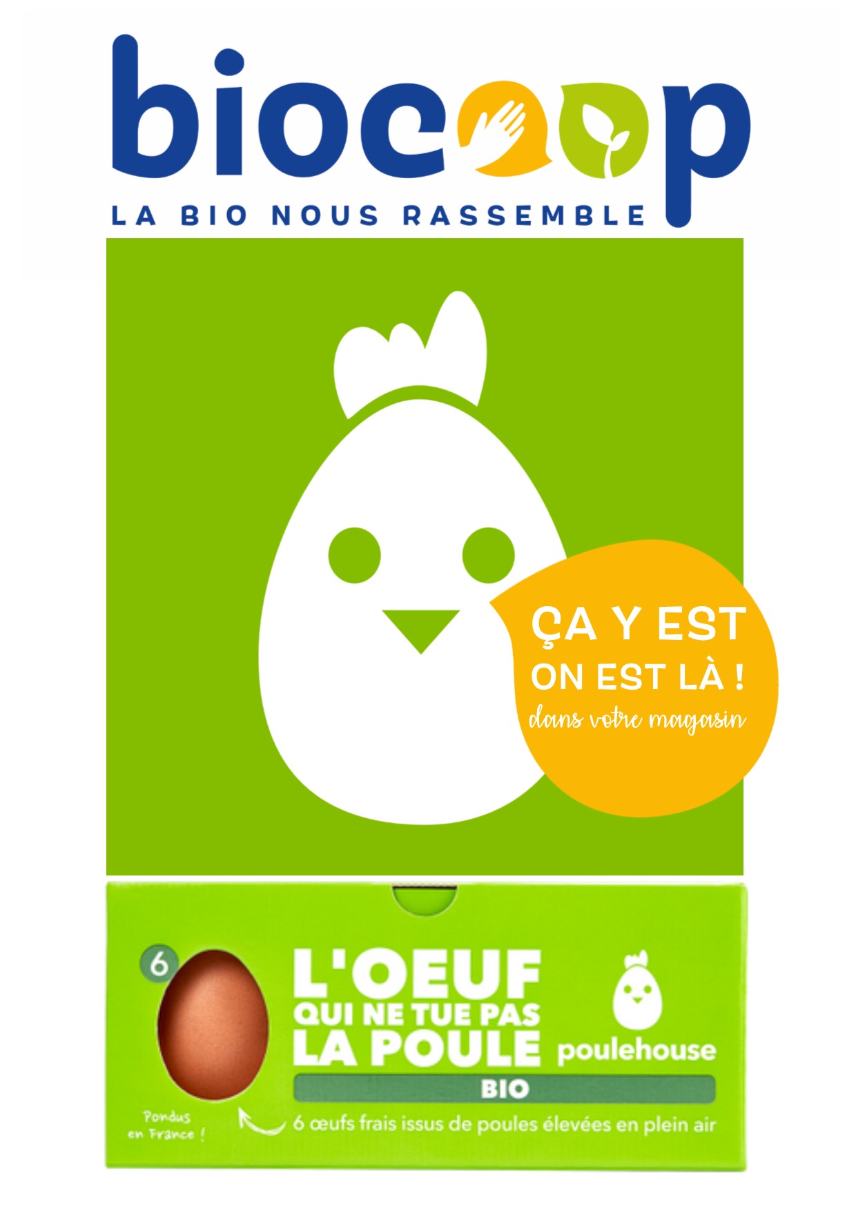 L'Oeuf qui ne tue pas la poule...est arrivé !