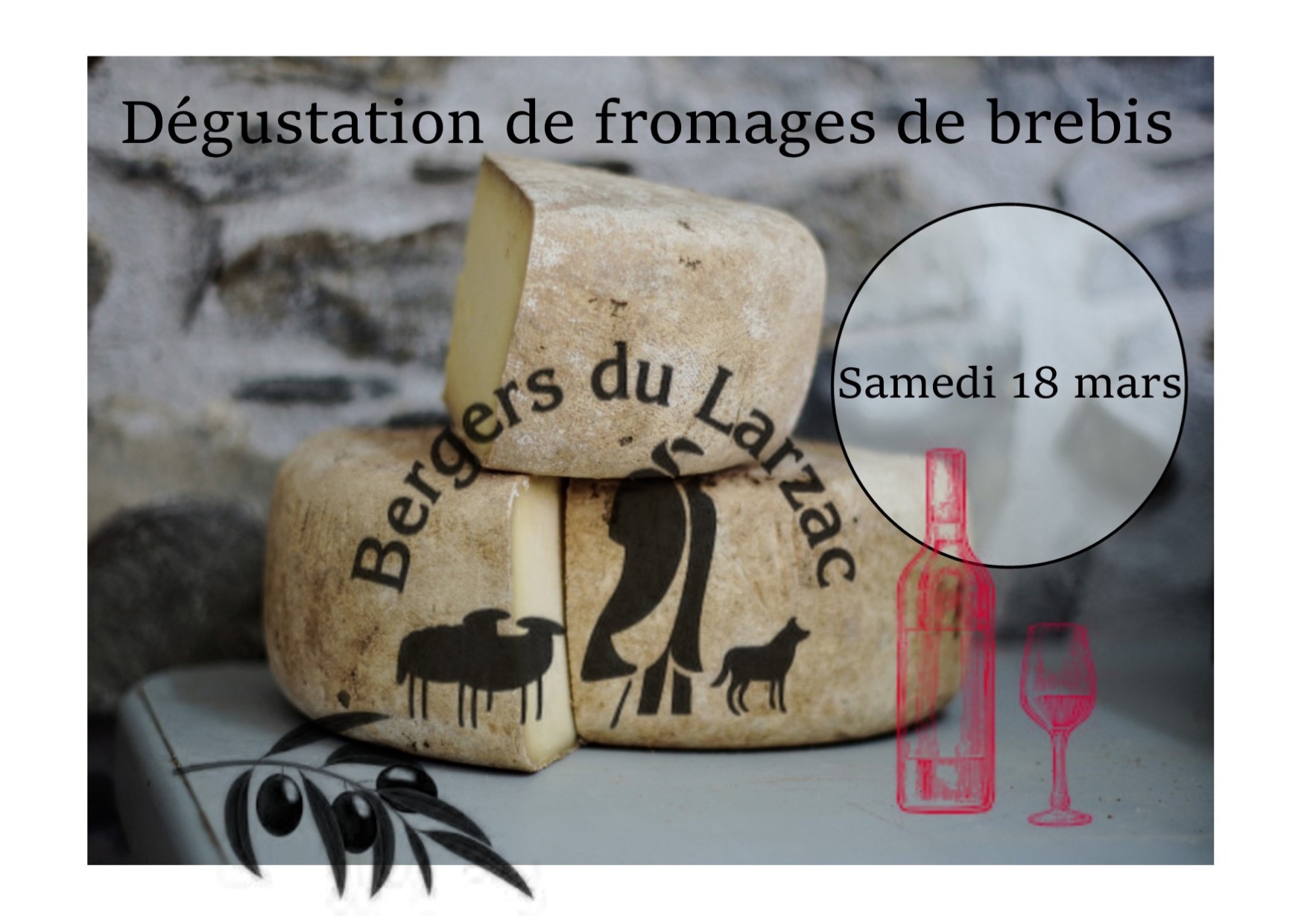 DEGUSTATION DE FROMAGES DE BREBIS !