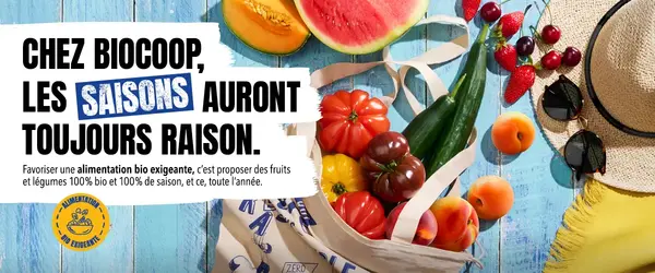 Tomate ancienne, concombre, abricot, pêche et nectarine à l'honneur chez Biocoop ! Tomate ancienne, concombre, abricot, pêche et nectarine à l'honneur chez Biocoop !